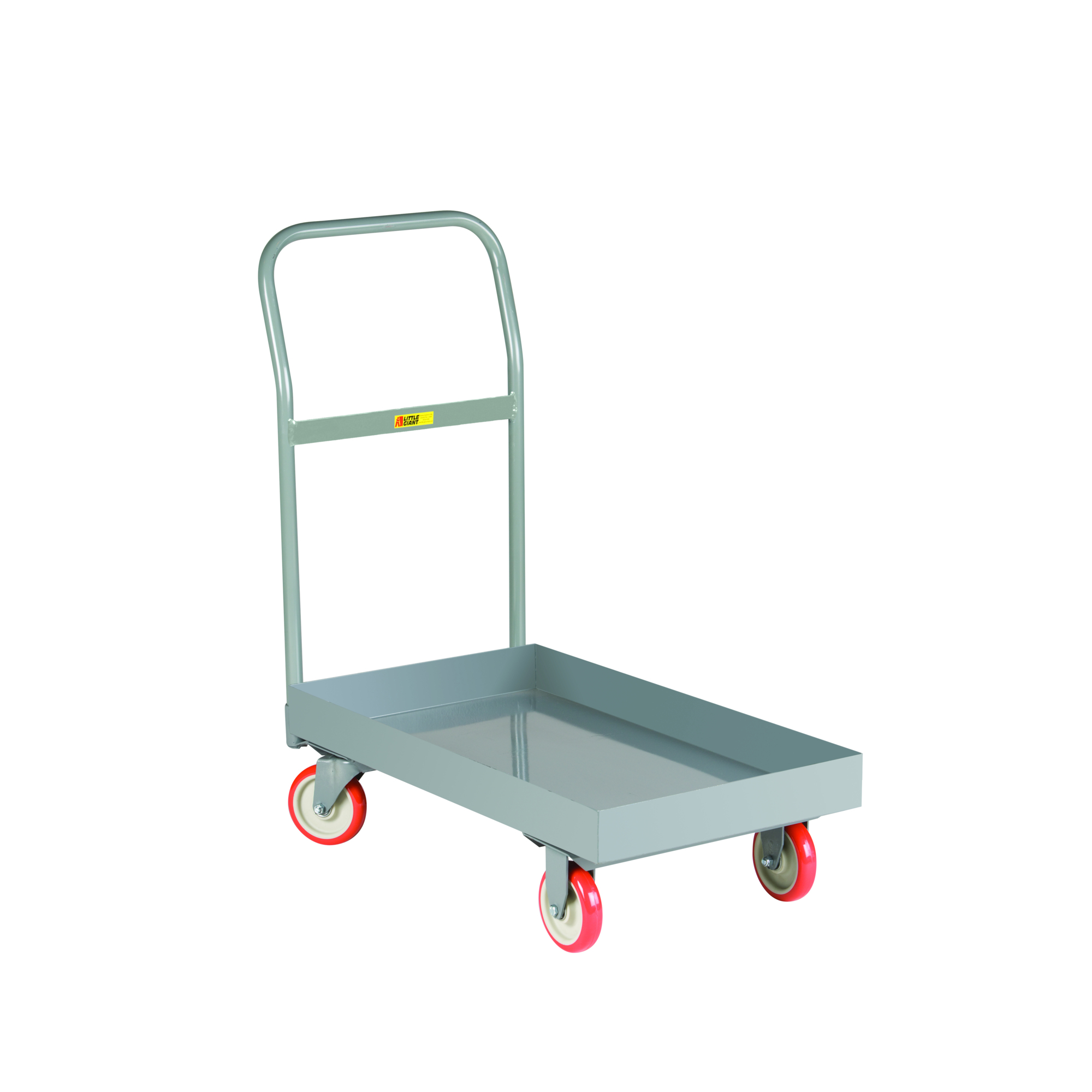Little Giant Steel Deck Platform Truck - 24in. x 36in., 1200-Lb. Capacity, 5in. Polyurethane Wheels, Model# T710-X3